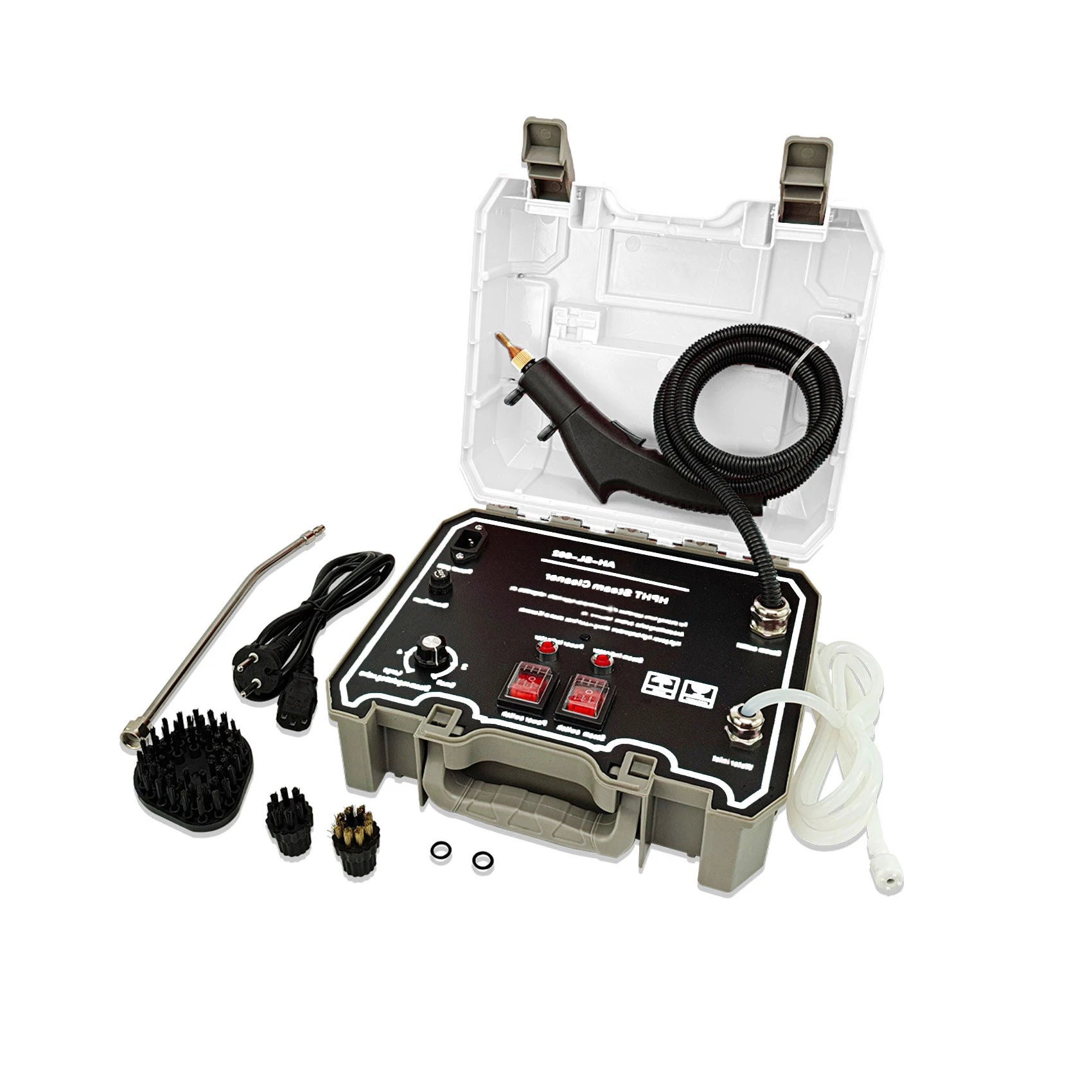 1500W High Pressure Steam Cleaning Machine Portable Cleaner High temperature Adjustable Kitchen Hood Cleaning Equipment 110V-240