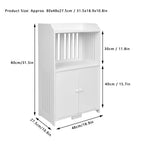 Floor Cabinet Waterproof Bathroom Organizer Shelf Strong for Shampoo for Toilet Paper for Entrance for Kitchen for Shower Gel