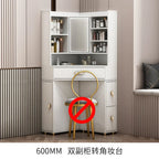 Corner dresser locker integrated light luxury bedroom modern simple small apartment triangular corner