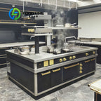 customize Smart Luxury Kitchen System High End Integrated Commercial Equipment for Hotel Restaurant Business