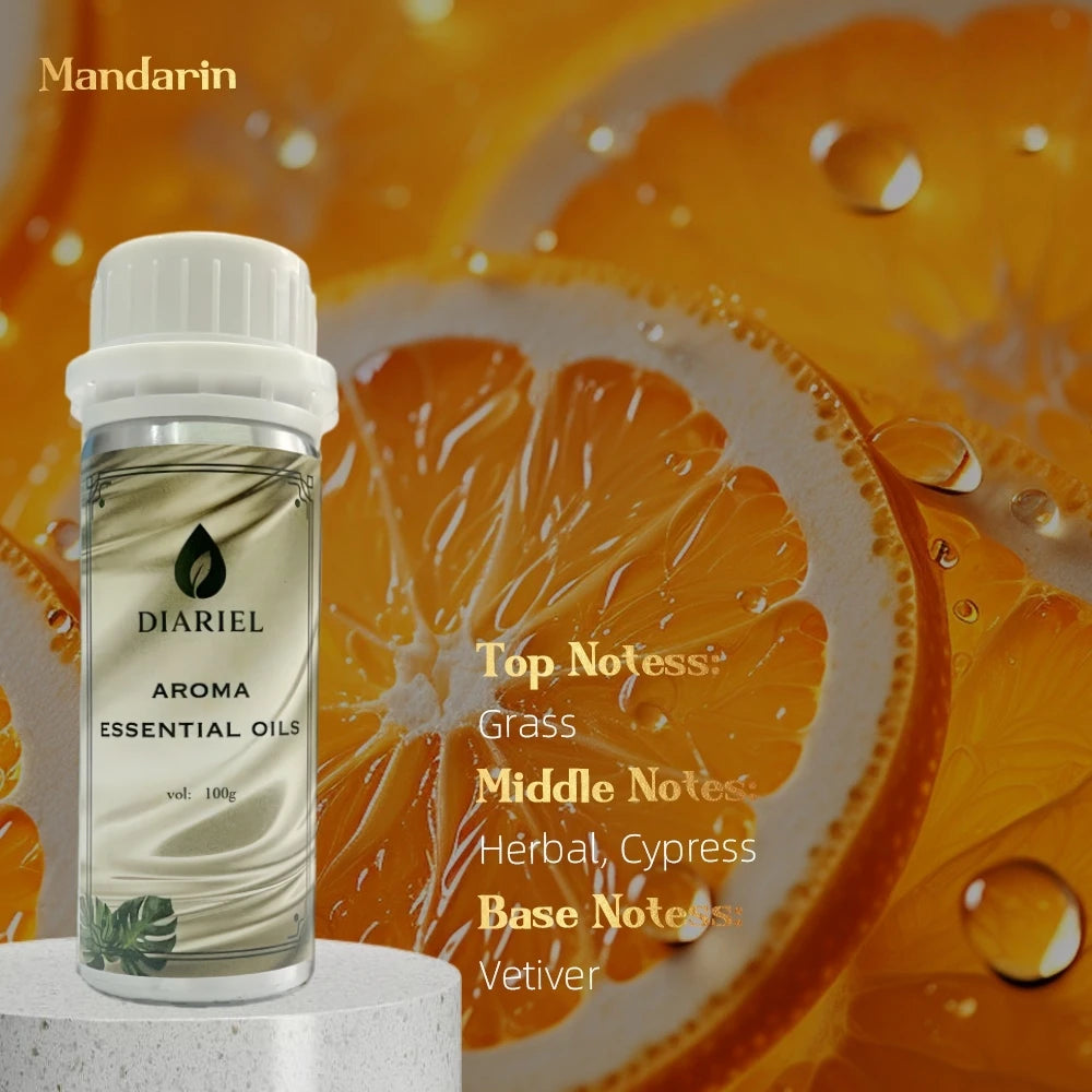 Diaurelle 100ML flower Aromatherapy For Diffuser Hotel Collection Fragrance Oil Pure Nature Plant Extract Aroma Essential Oil