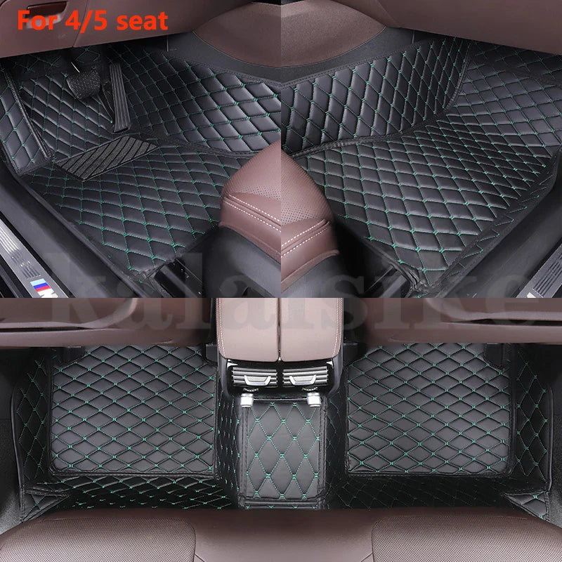 Custom Car Floor Mat for Chevrolet silverado All model silverado 1500 2500 High Country tauto accessories styling interior parts