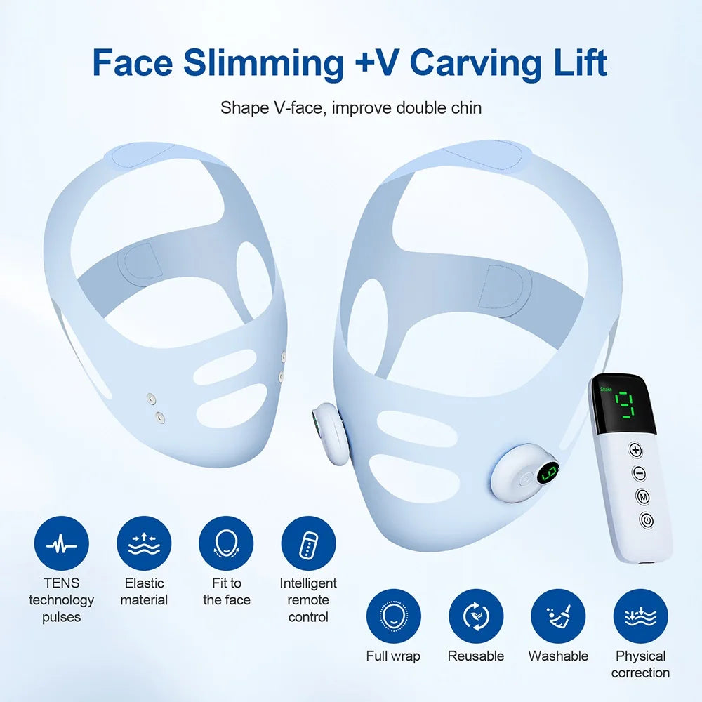 EMS Face Lifting & Slimming Belt for Double Chin