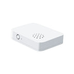 GIRIER Tuya ZigBee Vibration Sensor Smart Glass Break Detector Drop Tilt Detection Built-in Smart Siren for Home Security System