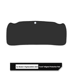 For Tesla Model Y Juniper / Model 3 Highland Trunk Tailgate Guard Pad Leather Trunk Protective Anti-dirty Pad Car Accessories