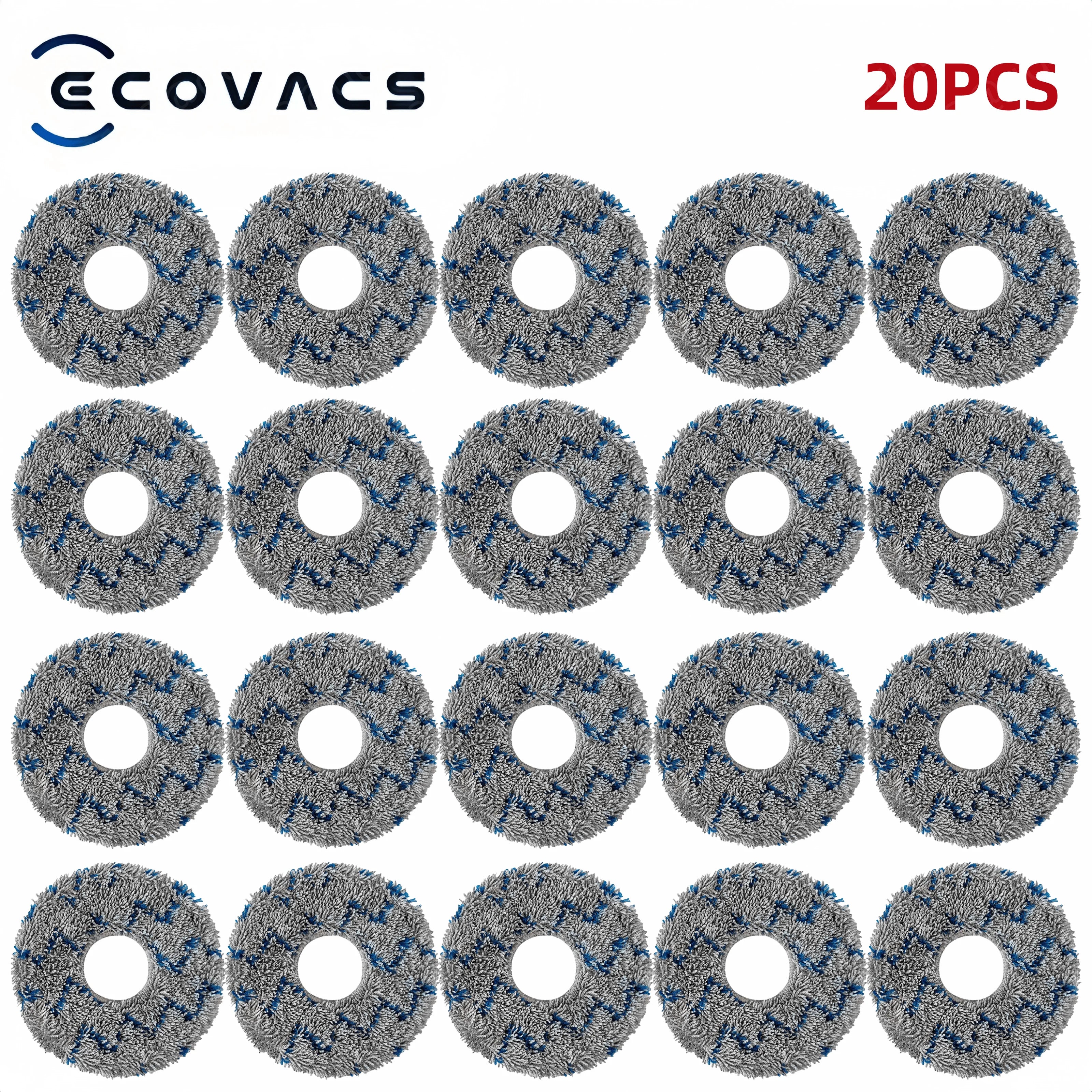 For Ecovacs Deebot X1/ T10 OMNI / TURBO /X1S PRO Accessories Robot Vacuum Cleaner Parts Mop Dust Bag Hepa Filter Main Side Brush