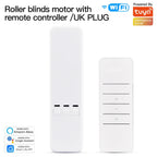 MOES Tuya WiFi Smart Motor Electric Chain Roller Blinds Shade Shutter Drive RF Remote Kit Smart Life App via Alexa/Google