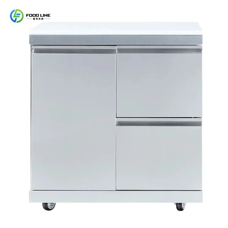 Customized Premium Outdoor Kitchen Garden with Sink Grill Island Durable Modular Stainless Steel Refrigerator Cabinet