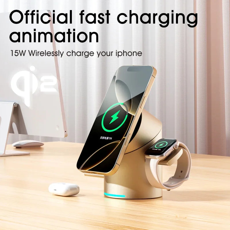Qi2 Magnetic Fast Charger