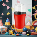 Electric Fully Automatic Home Kitchen Popcorn Machine 220V Compact Mini Snack Maker Ideal for Movie Night and Parties