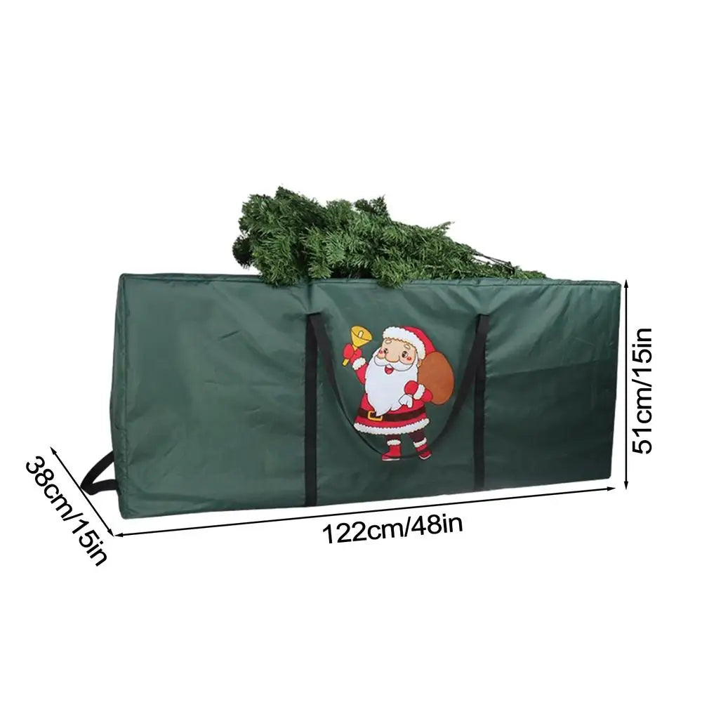 Foldable christmas tree bag 210 cm 180cm Waterproof christmas tree storage cover Large Capacity Storage Camping Home Storage