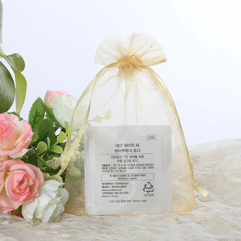 50/100pcs Grapes Grow Bags Fruit Plant Protection Netting Mesh for Strawberry Vegetable Gift Organza Bags Anti-Bird Garden Tools