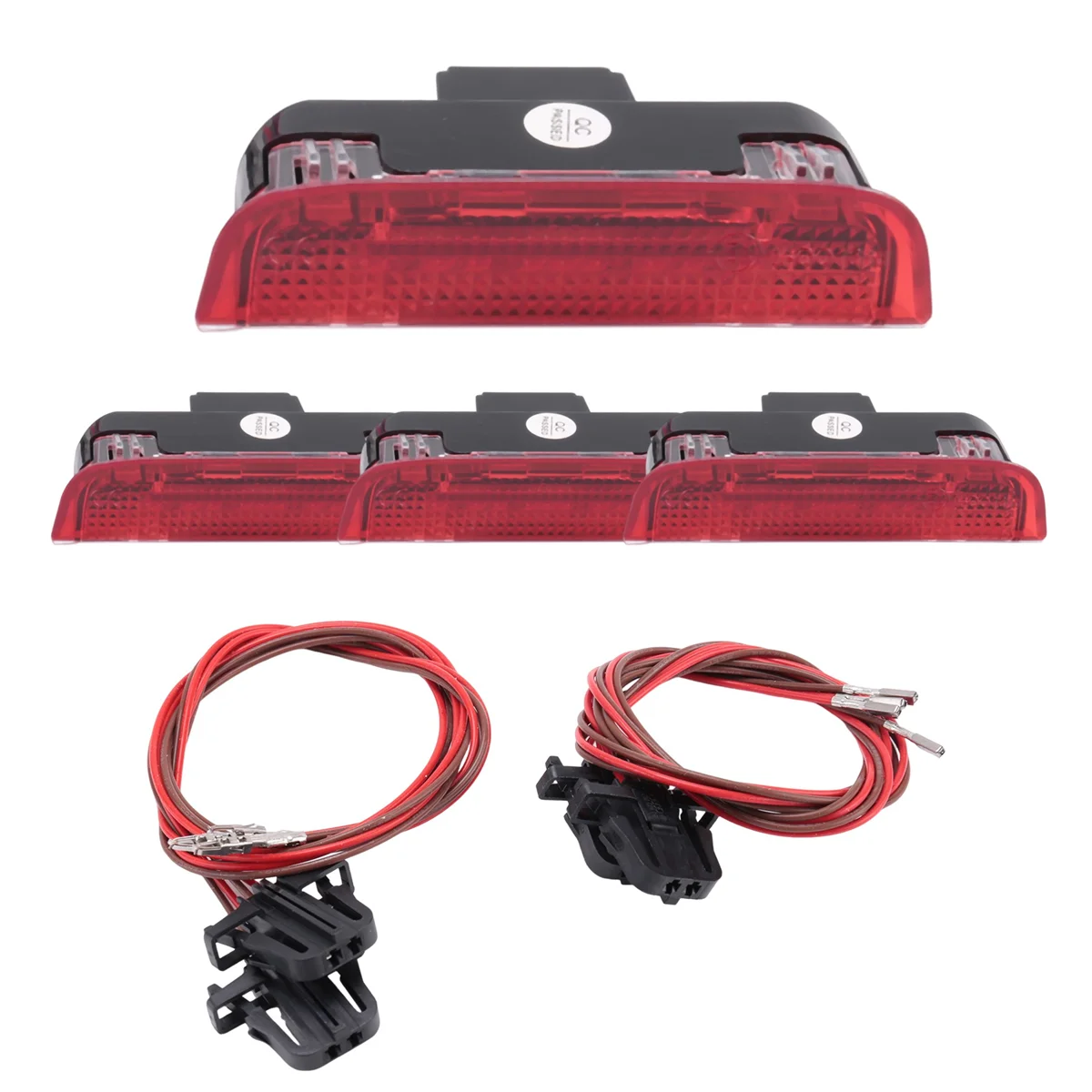 4Pcs Car LED Door Warning Light Welcome Projector for Golf 6 7 Jetta MK5 MK6 Passat B6 B7 CC TIGUAN Scirocco