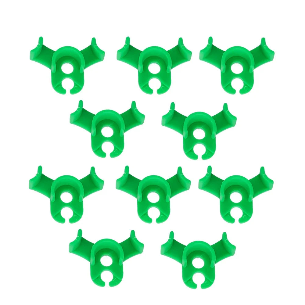 100/10Pcs Plant Clamp Bending Device Flower Vine Branches Plant Stem Training Clips Plant Growth Bender Control Support Clamps