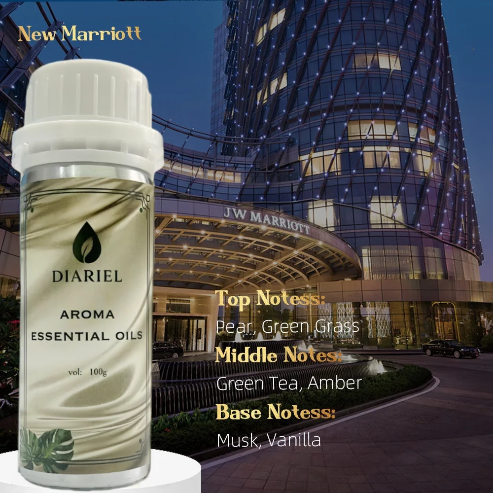 100ML Aroma Hotel Essential Oil Perfume Pure aroma Fragrance Oil For Making Perfume Aromatherapy Smell Home Air Freshener