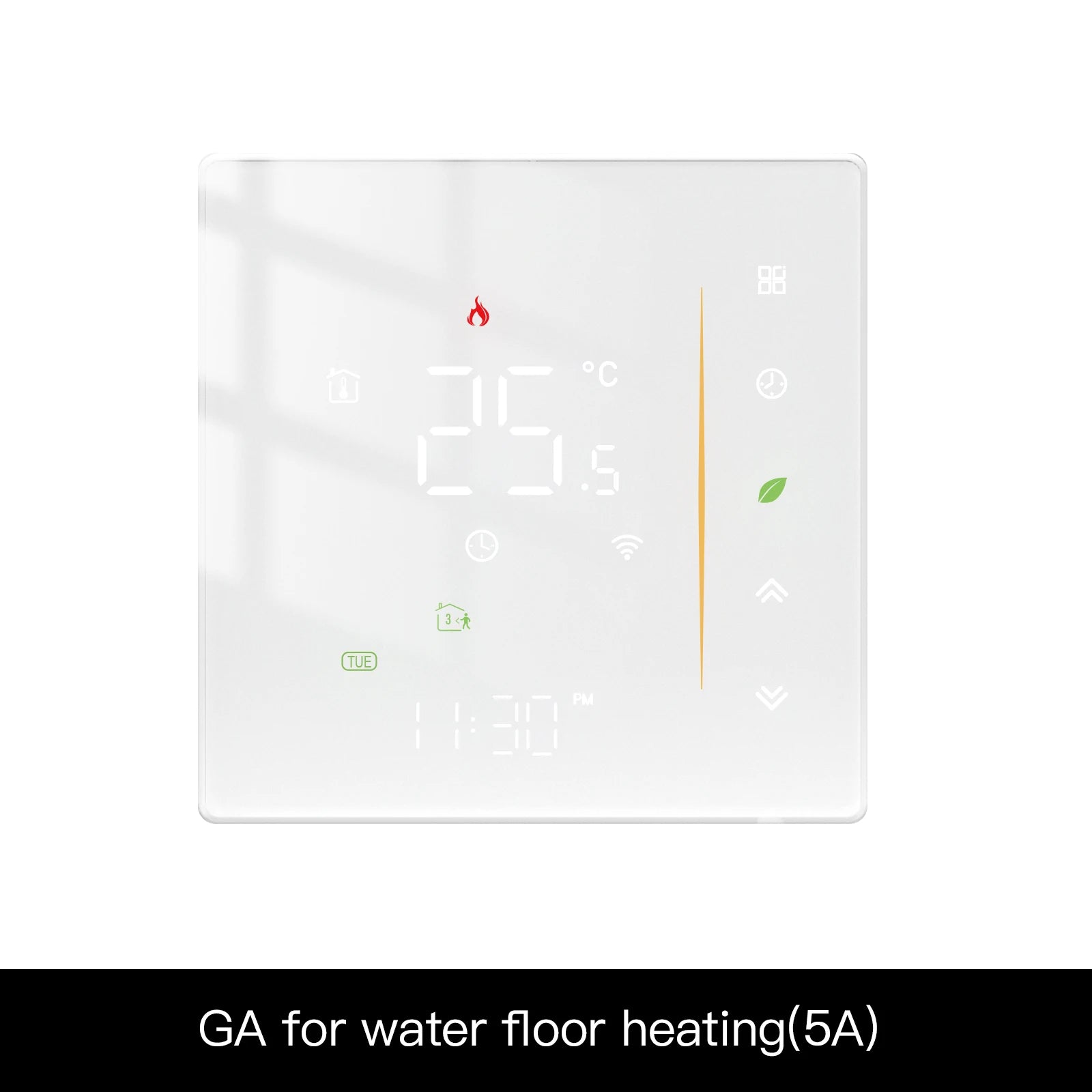 Moes Thermostat WiFi Wireless Room Temperature Controller of Water/Electric Floor Heating Gas Boiler Humidity Tuya Work Alexa