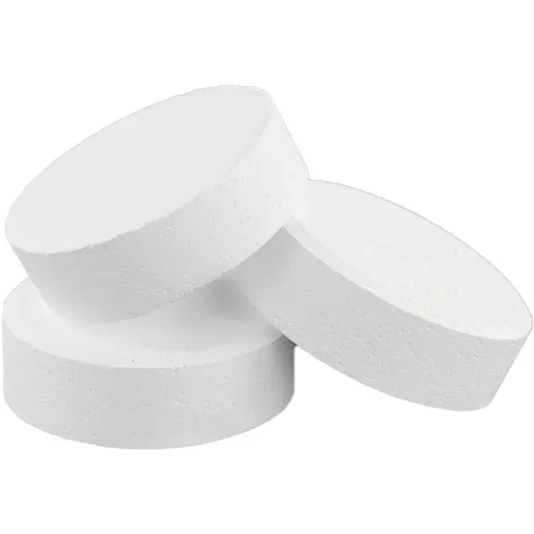 NEW.3" Inch Stabilized Chlorine Tablets | 50 Pounds | Individual Chlorinating Tabs for Sanitizing Swimming Pools & Spas.HOME