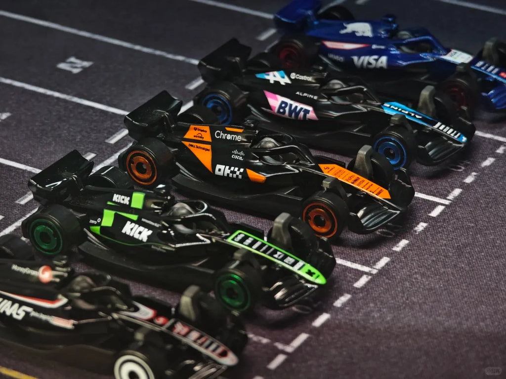 New In Stock Hot Wheels X Formula 1 Jln11 Collectible Car 1/64 Toy Set 5 Packs Diecast Vehicle Gift