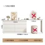 Luxury Dressing Table Drawer White Makeup Mirror Corner Desk Dresser Table Cabinet Organizers Storage Penteadeira Home Furniture