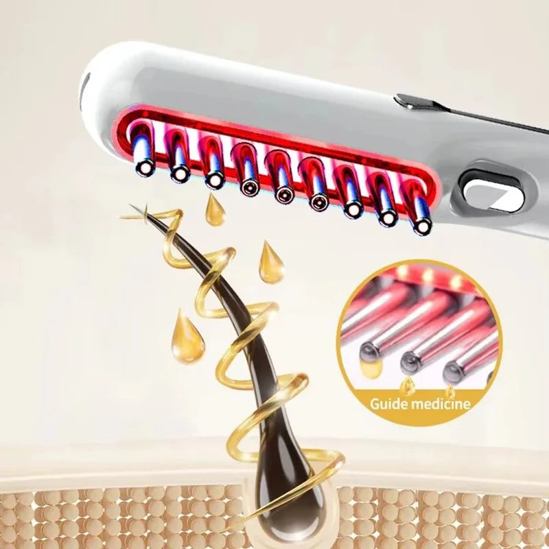 Red Light Therapy Hair Growth Brush