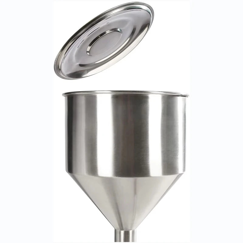 A03 Manual Liquid Filling Machine 5-100ml Adjustable Cream Filling Machine, Bottle Filler Machine with a 11.5 L Hopper