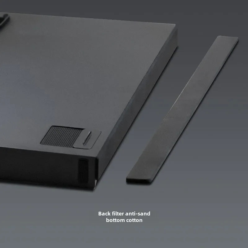 For Xiaomi Mijia smart aquarium modification backplane bottom stickers import and export accessories aquascape sand blocking