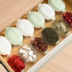Kitchen Spice Storage Box Onion Ginger Garlic Fresh-keeping Box Multi-layer Food Sealing Moisture-proof Packaging Tank Household