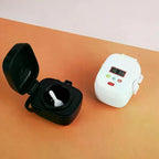 1 Set 1:12 Mini Food Pretend Play Accessores Toy Dollhouse Furniture Model Kitchen Play Kit Miniature Rice Cookers Cabinet