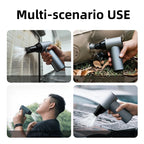 New Violent Fan X7 Turbo jet fan 40mm Large Brushless Motor Handheld Metal Housing Powerful Blower Air Duct Violent Turbofan