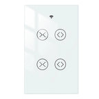 MOES Tuya Smart Life WiFi RF 2 Gang Double Curtain Blind Switch for Roller Shutter Electric Motor With Google Home Alexa