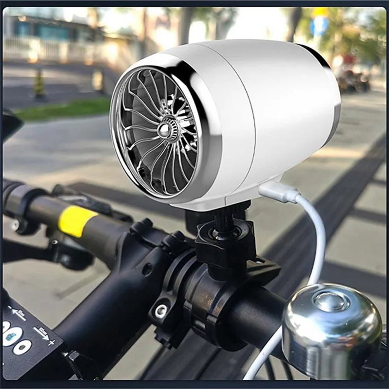 Portable USB Mini Cooling Fan with Tripod Bike Handlebar Electric Fan