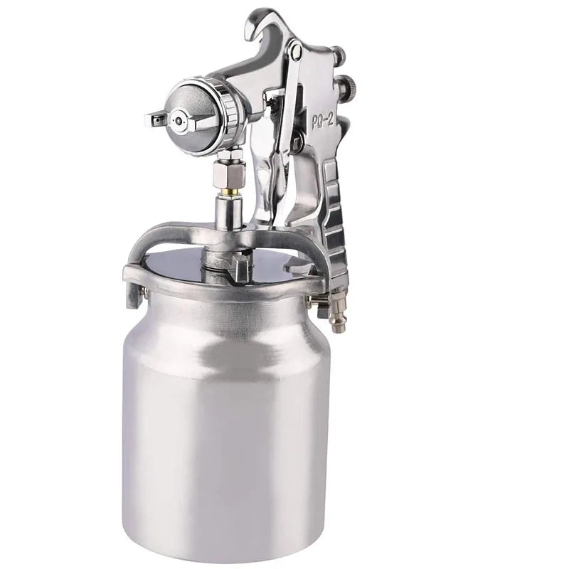 Professional Paint Spary Gun High Pressure Siphon Feed Spray Gun With 1000cc Cup Nozzle Tip Size 1.8mm For Automotive Household
