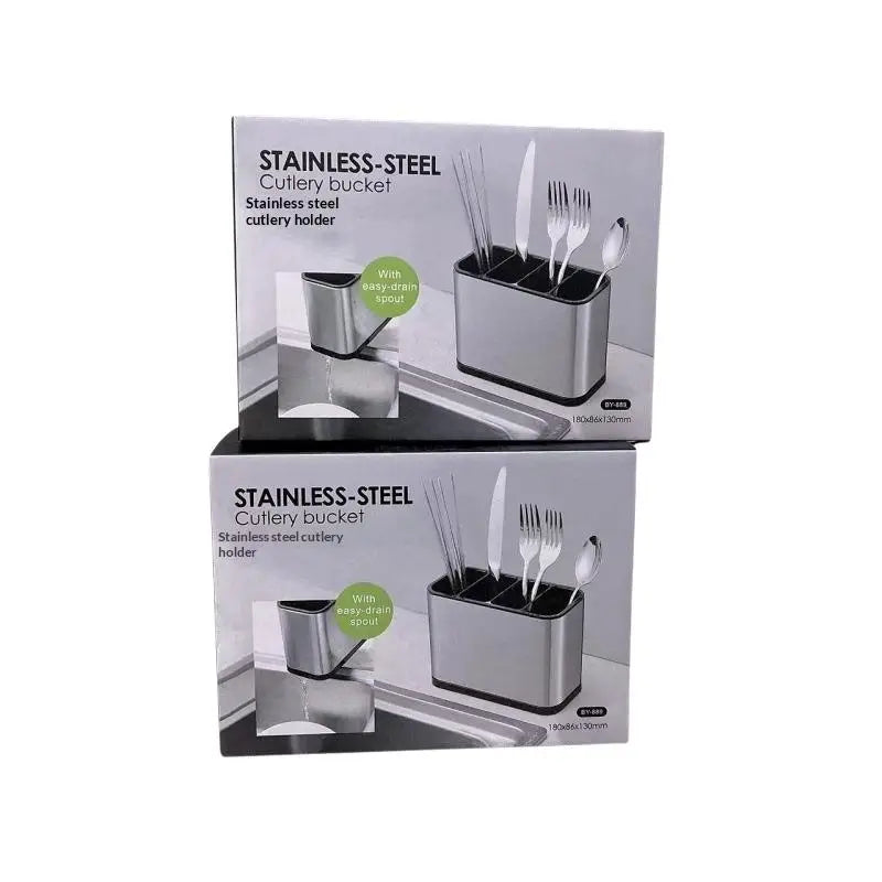 ♩Kitchen Utensil Holder Organizer For Counter Or Countertop, Large Stainless Steel Utensil Holder For Storage Cooking