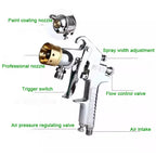 Spray Gun Colorful Marble Paint Water Sand Spray Paint Gun Imitation Stone Paint Spray Nozzle Latex Paint Spray Gun
