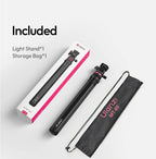 Ulanzi MT-80 2M Auto-Open Camera Tripod Light Stand for Camera COB Light Mount Outdoor Photography with 360° Pan Support 5kg