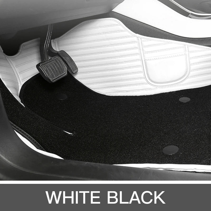 For Tesla New Model Y Juniper 2025 Custom Fit Car Accessories Floor Mat Interior ECO Material Leather Left Right Hand Drive