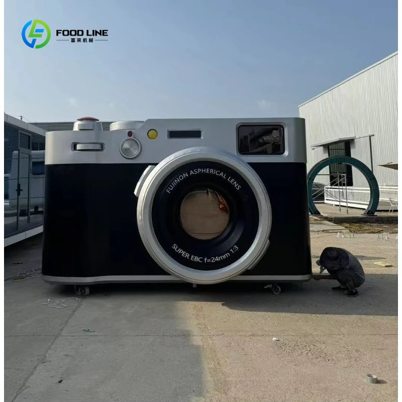 Customized Luxurious Hot Selling Multi-Functional Outdoor Mobile Kitchen Movable Kitchen Easy Install with Combined Sink Fridge