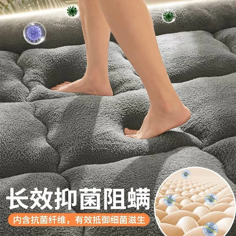 Tatami Floor Comfortable Mattress Upholstery Student Dormitory Thicken Single Double soy fiber Mattress Household Bed Mattresses