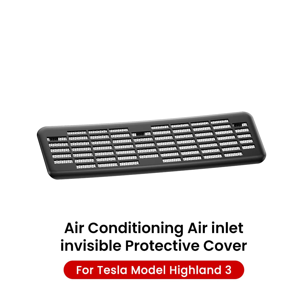 YZ Air Intake Cabin Debris Filter For Tesla Model 3 Highland Model Y Juniper 2021-2025 Insect-proof Net Air Inlet Protective