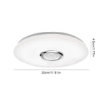 Intelligent LED Lamp with Speaker RGB Home Decoration Light Dimmable Bluetooth-compatible Remote Control for Bedroom Living Room