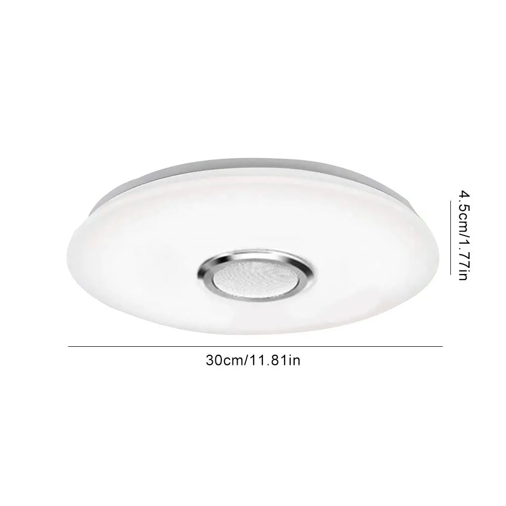Intelligent LED Lamp with Speaker RGB Home Decoration Light Dimmable Bluetooth-compatible Remote Control for Bedroom Living Room