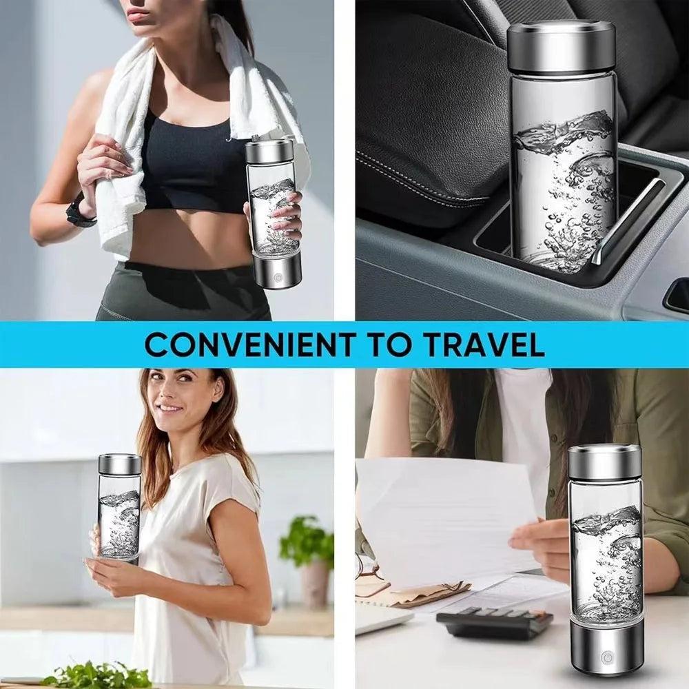 420ml Hydrogen Rich Water Cup Electric Hydrogen Rich Water Generator B