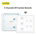 LoraTap RF 868Mhz 1,2,4 Channels Portable and Mountable Remote Control for Curtain Roller Shutter Blinds Switch