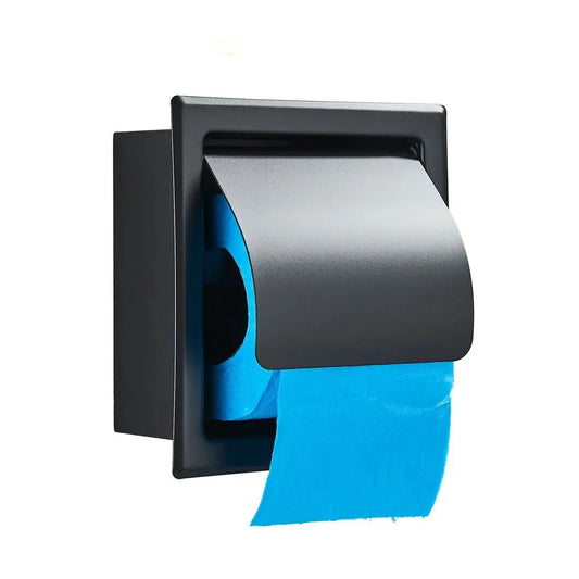 Onyzpily Bathroom Toilet Paper Holder Chrome Finish Stainless Steel Tissue Box Holder Free Shipping Chrome Black Wall Mounted