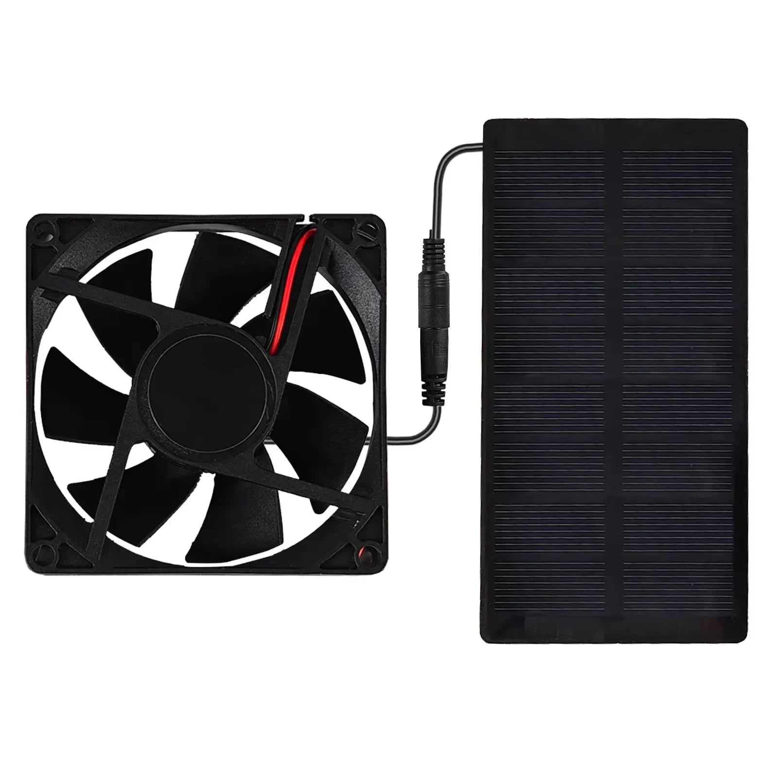Small Solar Exhaust Fan Mini Cooling Fan Solar Powered Fan Wit Outdoor