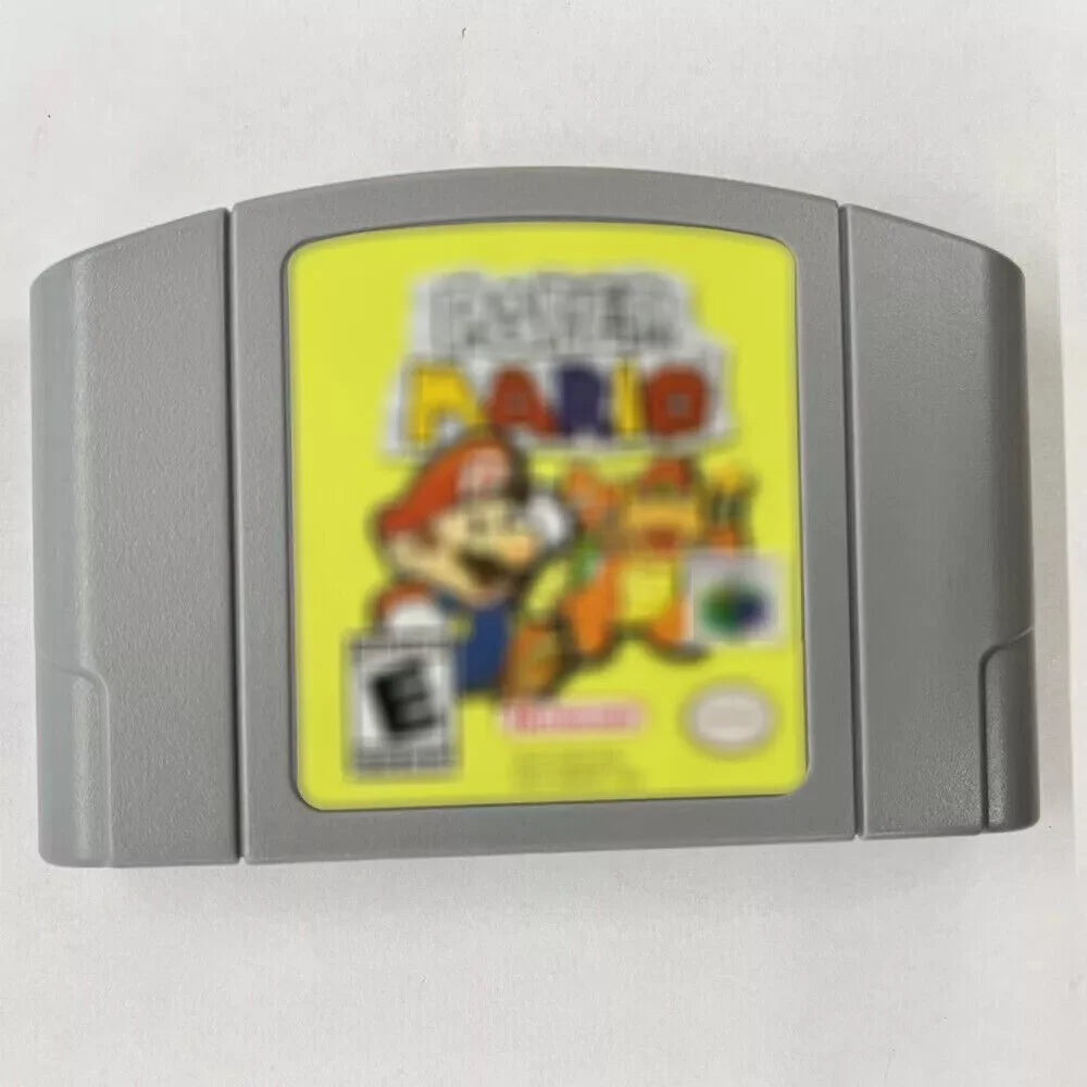 N64 64-Bit Game Cartridge | Super Bros. Series Compatible