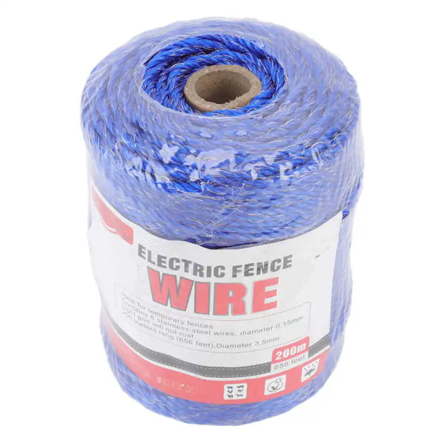 Electric Fence Polywire Fences Poly Wire High Electrical Conductivity for Protection