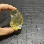 Natural Topaz Crystal Rough Raw Stone Rock Specimen Brazil