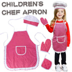 Chef Suit Children's Role Play Kitchen Baking Apron Toy