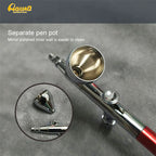 0.35mm Diameter Spray Pen Be Disassembled Separate Metal Material Water Based Paint Special Pneumatic Spray Pen for Beginners